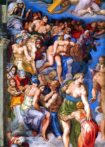 Michelangelo, Giudizio Universale 13