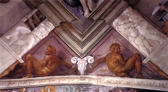 Michelangelo, nudi bronzei 04