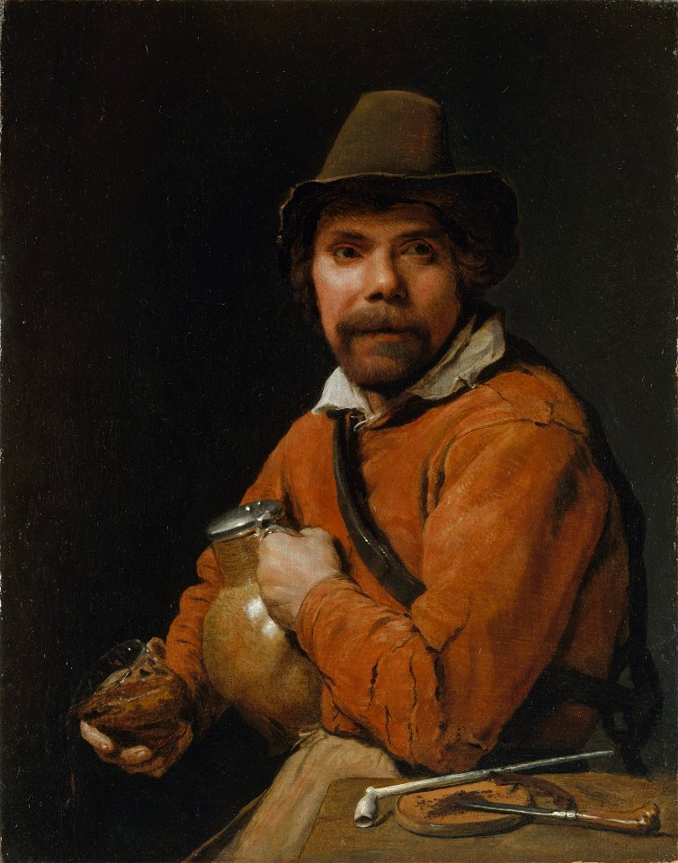Michiel Sweerts - Man Holding a Jug