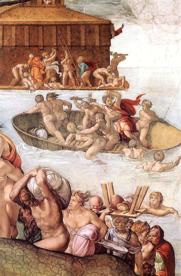 Michelangelo, Deluge 03