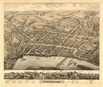 Middletown, Conn. 1877. LOC 75693151
