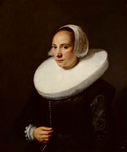 Michiel van Mierevelt - Bildnis einer Frau