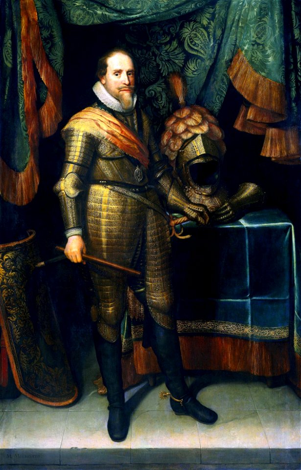 Michiel Jansz van Mierevelt - Maurits prins van Oranje-edit 1