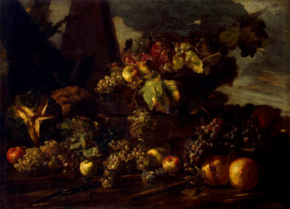 Michele Pace Del Campidoglio - Still-Life with Grapes - WGA16799