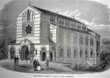 New Military Chapel at Woolwich, View of the Exterior