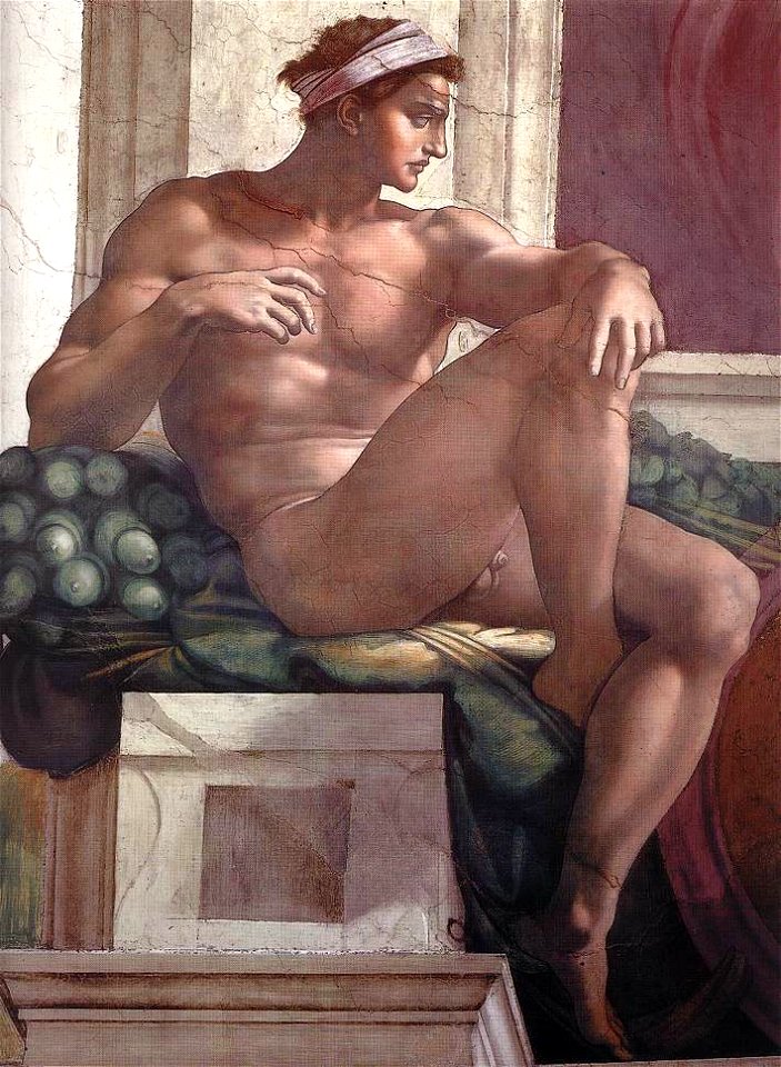 Michelangelo, ignudo 18