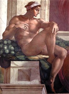 Michelangelo, ignudo 18