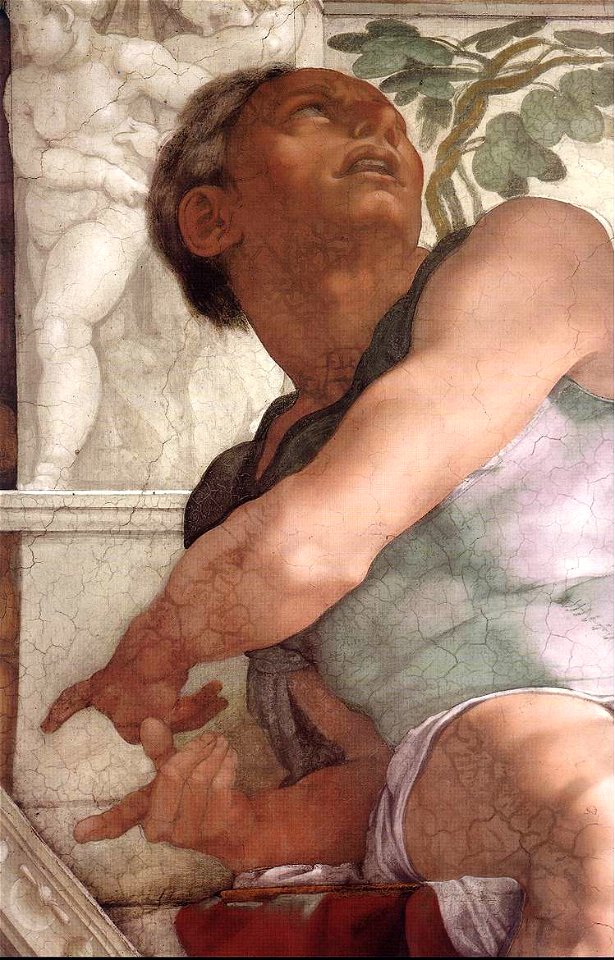 Michelangelo, profeti, Jonah 02