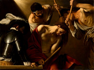 Michelangelo Merisi, gen. Caravaggio - Dornenkrönung Christi - GG 307 - Kunsthistorisches Museum