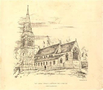 New parish church, Lampeter-Pont-Stephen, Cardiganshire