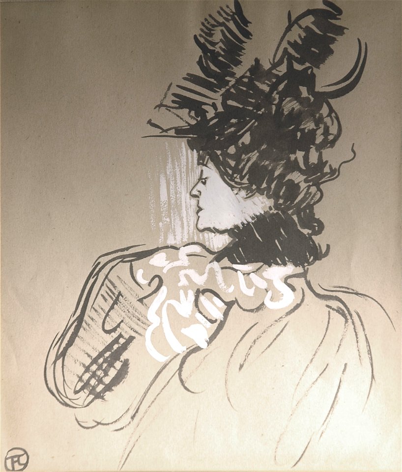 New Hat-Suzanne Valadon-Toulouse Lautrec