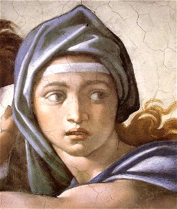 Michelangelo, sibille, delfica 02