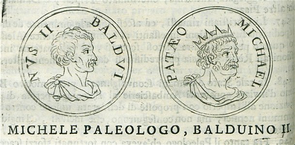 Michele Paleologo, Balduino II - Fanelli Francesco - 1695