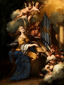 Michele da Parma (attr) Saint Cecilia