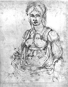 Michelangelo, Portrait of Vittoria Colonna
