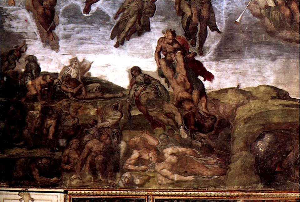 Michelangelo, Giudizio Universale 16