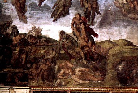 Michelangelo, Giudizio Universale 16