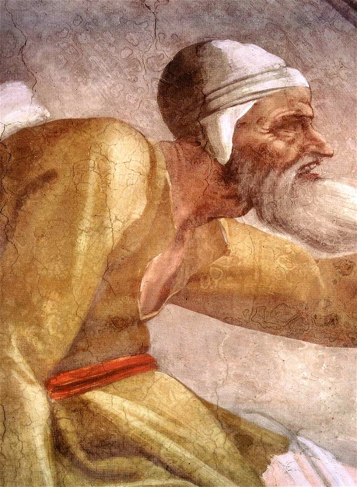 Michelangelo, lunetta, Salmon - Boaz - Obed 03