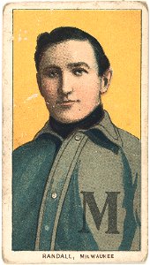 James E. Barrett/Grant McGlynn, Milwaukee Team, baseball card