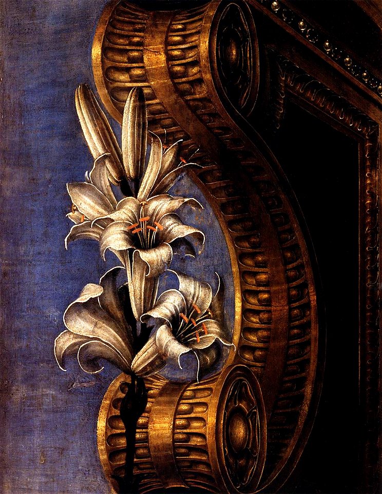 Michele Pannonio - The Muse Thalia (detail) - WGA15588