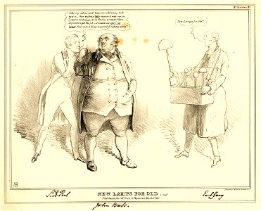 New lamps for old. - (BM 1857,1222.115)