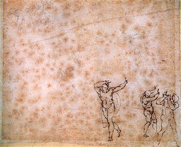 Michelangelo, Study of Nude Figures