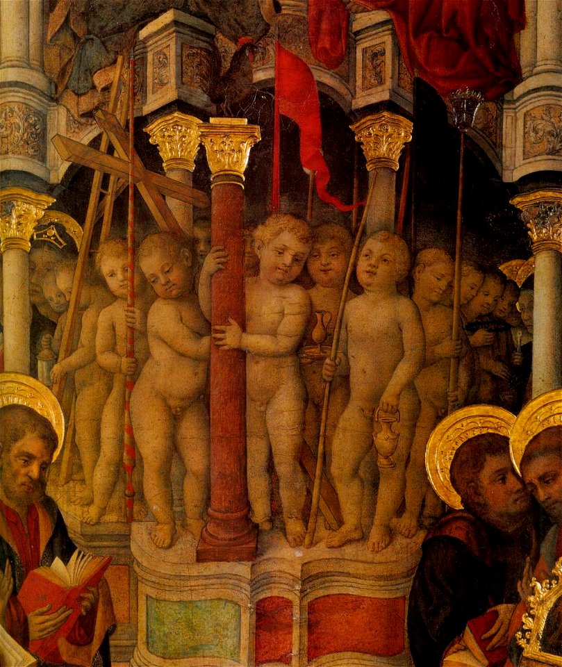 Michele Giambono - Coronation of the Virgin (detail) - WGA8944