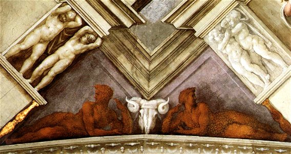 Michelangelo, nudi bronzei 01