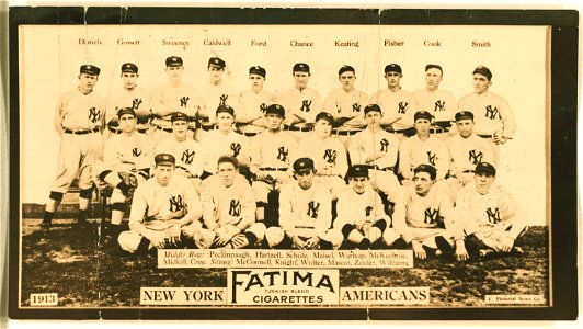 New York Yankees, baseball card portrait LCCN2007685729