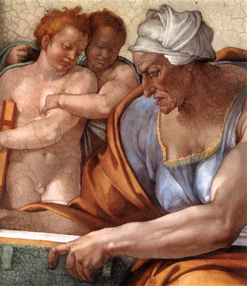 Michelangelo, sibille, cumana 02