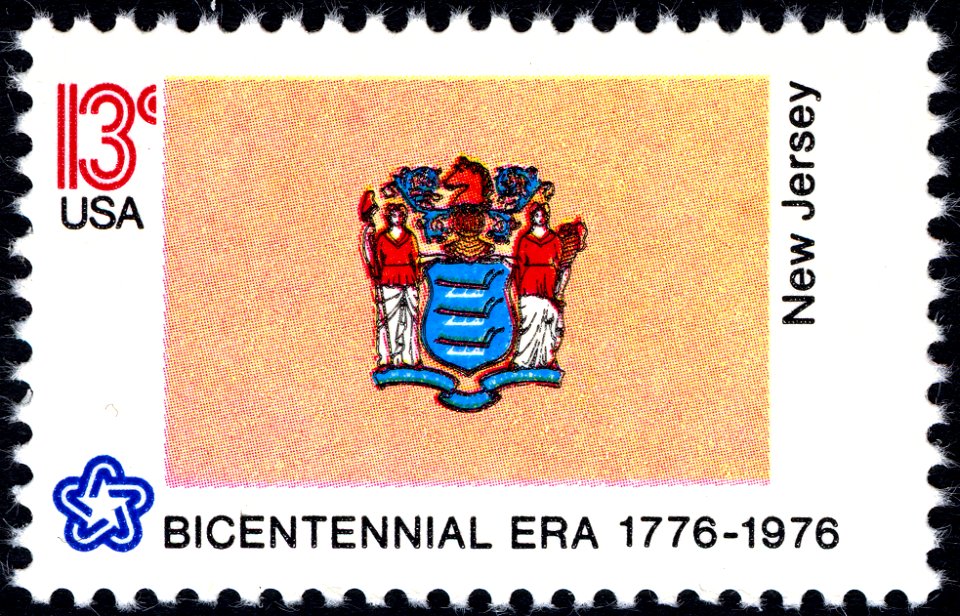 New Jersey Bicentennial 13c 1976 issue