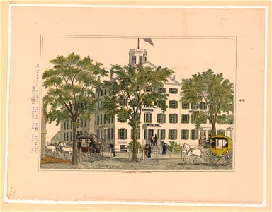 New Haven Post Office, 1825, 1835 LCCN2003674193