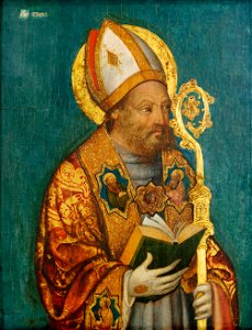 Michele Giambono - A Bishop Saint - P15e1 - Isabella Stewart Gardner Museum