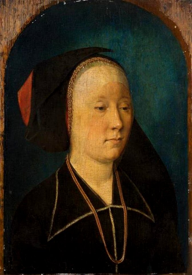 Michiel Sittow - Portret van een vrouw - GG 6975 - Kunsthistorisches Museum