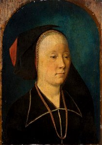 Michiel Sittow - Portret van een vrouw - GG 6975 - Kunsthistorisches Museum