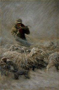 Newell Convers Wyeth - Sheep Herder - 59.26 - Museum of Fine Arts, Houston