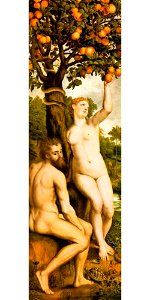 Michiel Coxie (I) - De val van de mens (genesis 3, 22-24) - GG 1031 - Kunsthistorisches Museum