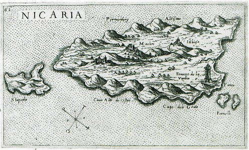 Nicaria - Rosaccio Giuseppe - 1598