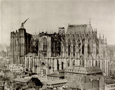 Michiels, Johann Franz - Die Südseite des Kölner Domes (Zeno Fotografie)