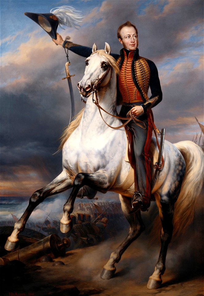 Nicaise de Keyser (1813-87) - William II (1792-1849), King of the Netherlands, when Prince of Orange - RCIN 405151 - Royal Collection