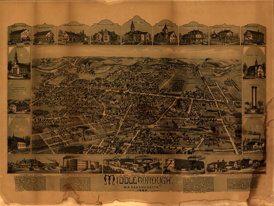Middleborough, Massachusetts. LOC 95683334