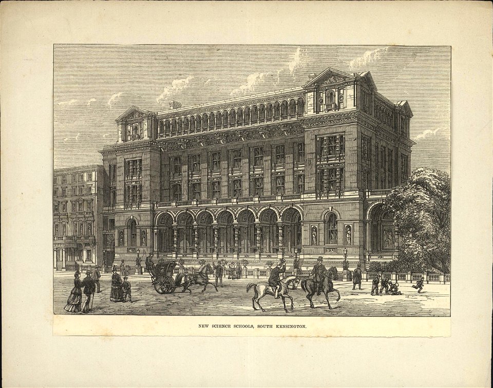 New Science Schools, South Kensington, objectnr A 57513