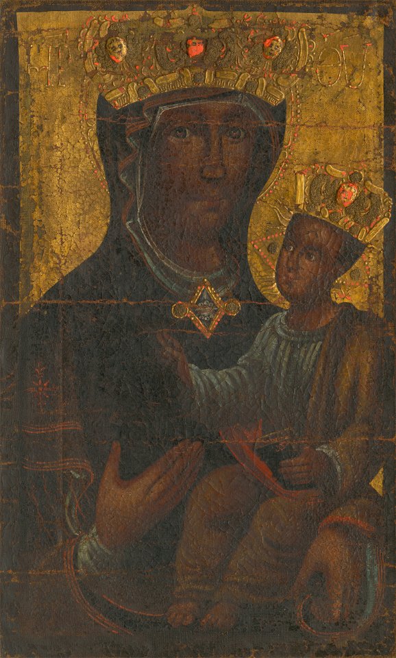 Neznámy ikonopisec - Theotokos - O 3639 - Slovak National Gallery