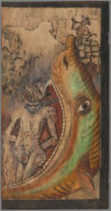 Neznámy autor - Posledný súd - Narodenie, Klaňanie troch kráľov, Navštívenie a Sv. Krištof s Ježiškom - O 157 - Orava Gallery