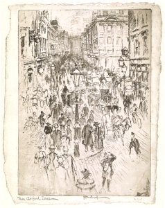 New Oxford Street, (London) - Jo. Pennell. LCCN2003676049