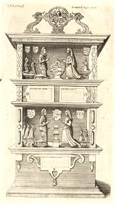 Wenceslas Hollar - Baker (monument) (State 2)