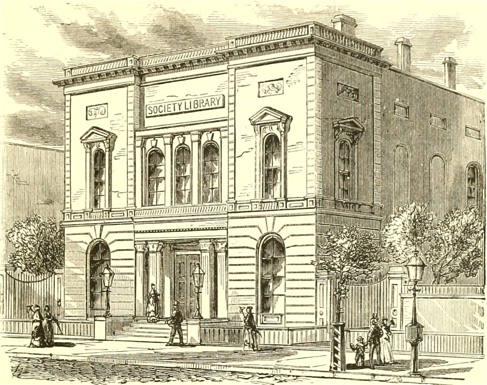 New York Society Library, Valentine's Manual (cropped)
