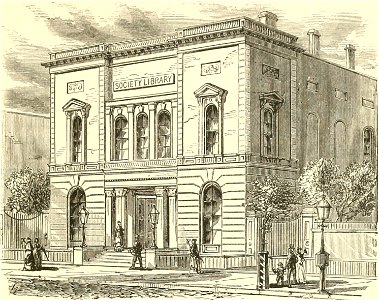New York Society Library, Valentine's Manual (cropped)