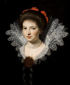 Michiel-Jansz van Mierevelt (attr) Bildnis einer jungen adeligen Dame