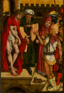 Neznámy stredoeurópsky maliar - Christ before Pilate - O 290 - Slovak National Gallery